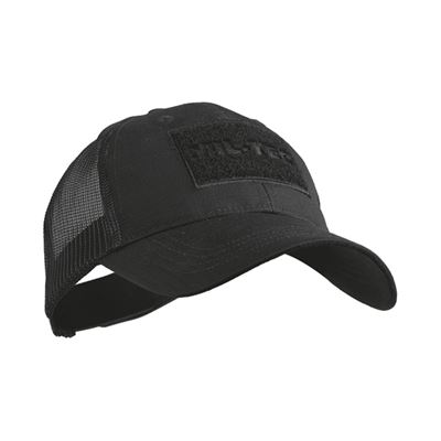 Casquette de baseball TRUCKER avec filet NOIR