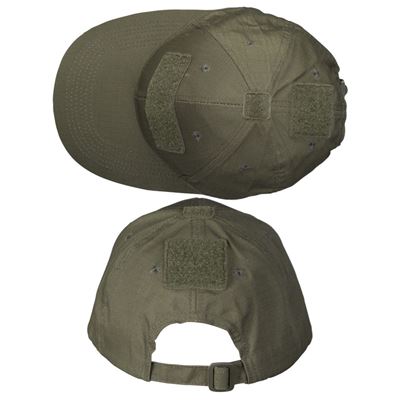 Casquette TACTICAL rip-stop baseball VERTE MIL-TEC® 12319001 2
