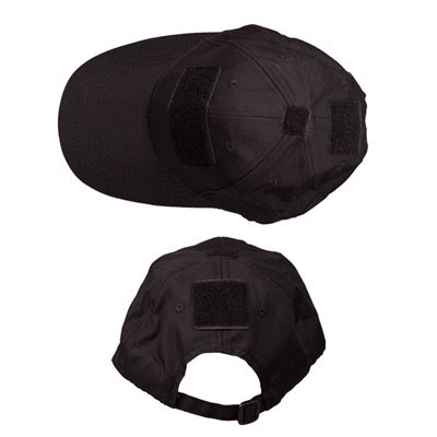 Casquette TACTICAL rip-stop baseball NOIRE MIL-TEC® 12319002 2