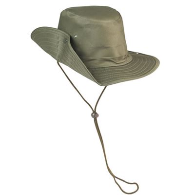 Chapeau BUSH avec bouton-pression VERT