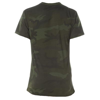 T-shirt fonctionnel à coupe longue Dry Moisture Wicking MIDNIGHT WOODLAND CAMO ROTHCO 12325 2