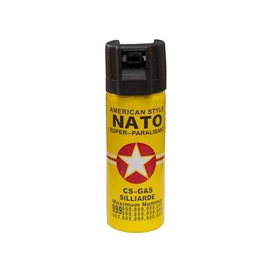 Spray lacrymogène de défense NATO FOG 60 ml