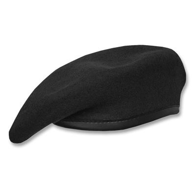 Béret en laine BW CDO NOIR