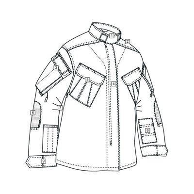 Blouse TRU XTREME rip-stop MULTICAM® TRU-SPEC 12440 4