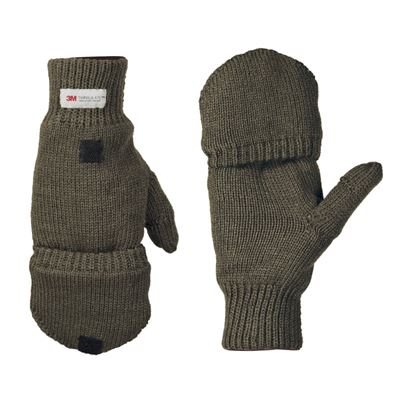 Gants KLAPP à doigts avec recouvrement VERT MIL-TEC® 12545001 2