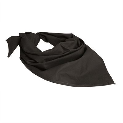 Foulard BW à trois pointes NOIR