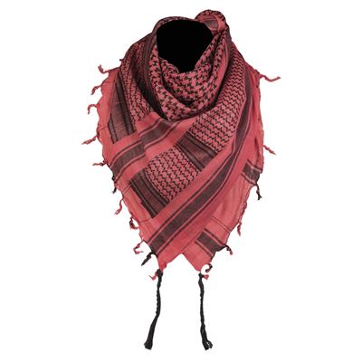 Foulard SHEMAGH ROUGE/NOIR