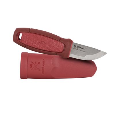 Couteau ELDRIS pour le cou avec silex ROUGE
