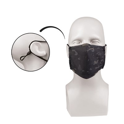 Masque SQUARE-SHAPE rip-stop MULTITARN® BLACK MIL-TEC® 12670269 2