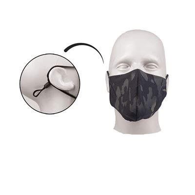 Masque V-SHAPE MULTITARN® BLACK MIL-TEC® 12670569 2