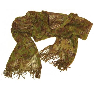 Écharpe BARACUDA ITALIENNE 190 x 90 cm VEGETATO WOODLAND