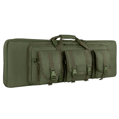Sac pour fusil 105 cm avec 3 poches et sangle VERT