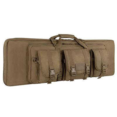 Sac pour fusil 105 cm avec 3 poches et sangle COYOTE