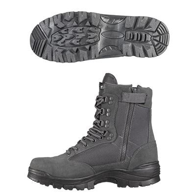 Chaussures TACTICAL avec fermeture éclair YKK GRISES MIL-TEC® 12822108 2