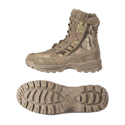 Chaussures TACTICAL avec fermeture éclair YKK MULTICAM® MIL-TEC® 12822141 2