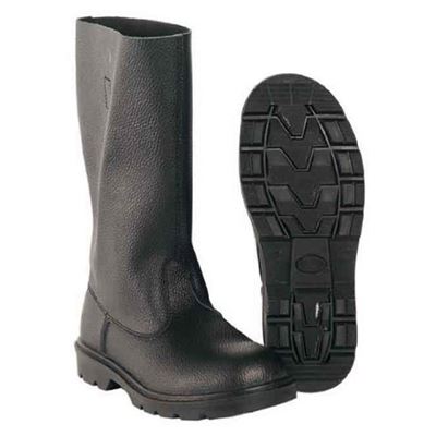 Chaussures en cuir « demi-litres » NOIRES