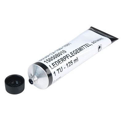 Crème BW pour chaussures en tube 125 ml NOIR