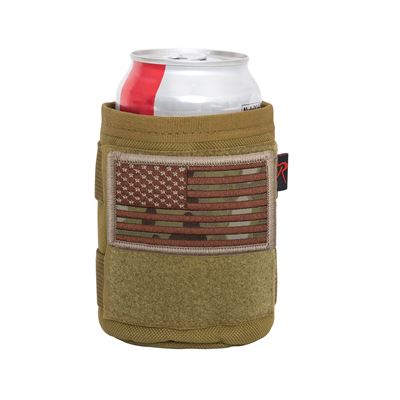Étui thermo MOLLE pour canette COYOTE ROTHCO 1297COY 2