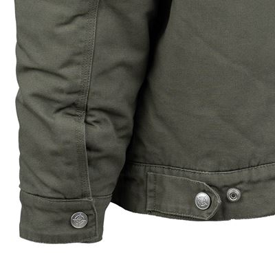 Veste HERITAGE AIRBORNE avec broderie VERTE FOSTEX 129806 4