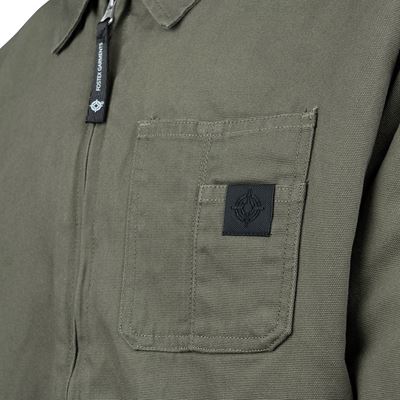 Veste HERITAGE AIRBORNE avec broderie VERTE FOSTEX 129806 2