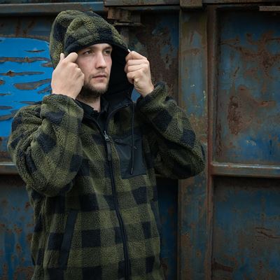 Veste réversible SHERPA SOFTSHELL NOIR/VERT FOSTEX 129846BLKOG 8