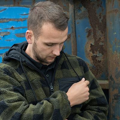 Veste réversible SHERPA SOFTSHELL NOIR/VERT FOSTEX 129846BLKOG 4