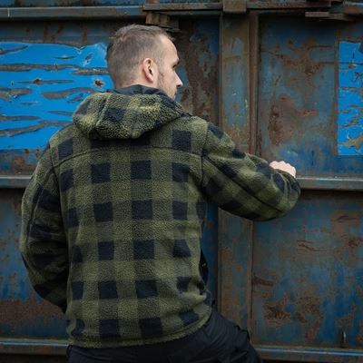 Veste réversible SHERPA SOFTSHELL NOIR/VERT FOSTEX 129846BLKOG 3