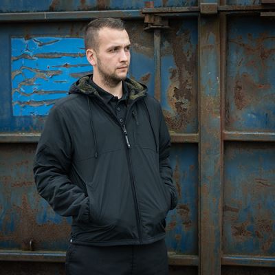 Veste réversible SHERPA SOFTSHELL NOIR/VERT FOSTEX 129846BLKOG 2