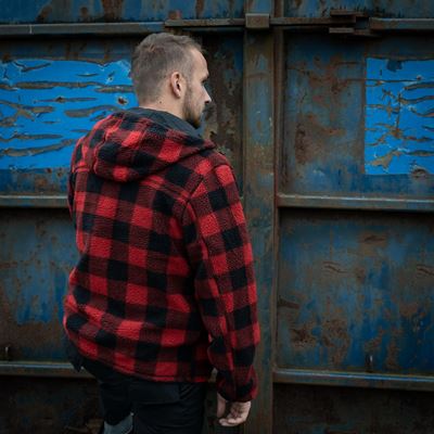 Veste réversible SHERPA SOFTSHELL NOIR/ROUGE FOSTEX 129846BLKRED 10