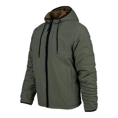 Veste réversible SHERPA SOFTSHELL COYOTE/VERT FOSTEX 129846COYRG 18