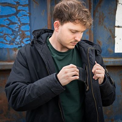 Veste parka COMMANDER ARMY NOIRE FOSTEX 129867BLK 6