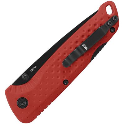 Couteau pliant ADVENTURE LB ROUGE SOG 13-11-07-43 2