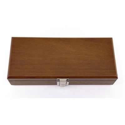 Couteau poisson ACIER DE DAMAS manche LAITON DORÉ MIKOV 130-DZ-1 2