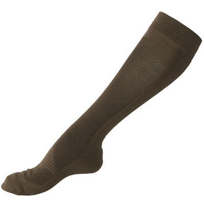 Chaussettes mi-hautes COOLMAX® fonctionnelles VERTES