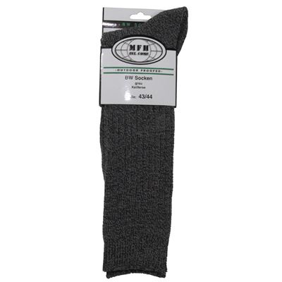 Chaussettes style BW à talon extra haut GRIS MFH 13081M 2