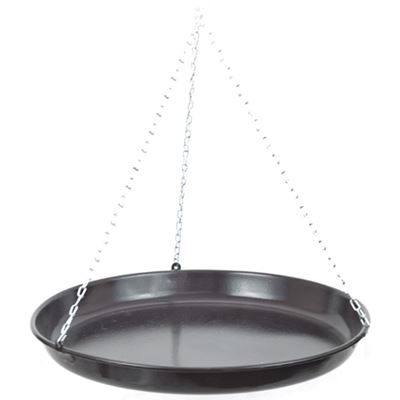 Plat à rôtir suspendu émaillé, environ 42 cm