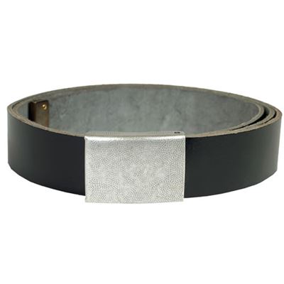 Ceinture BW en cuir pour pantalon 3 cm NOIRE neuve