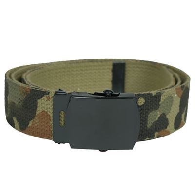 Ceinture américaine pour pantalon avec boucle noire FLECKTARN, longueur 130 cm