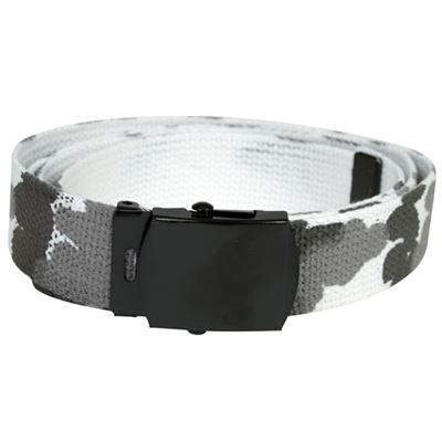 Ceinture américaine pour pantalon avec boucle noire METRO - URBAN, longueur 130 cm