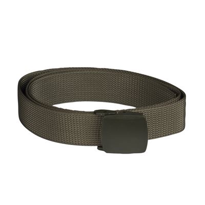 Ceinture de pantalon QUICK avec boucle en plastique VERTE