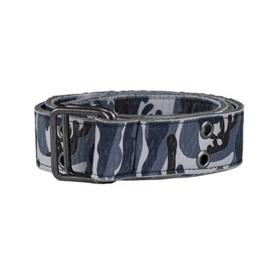 Ceinture à enfiler VINTAGE CANVAS 40 mm SKY BLUE CAMO