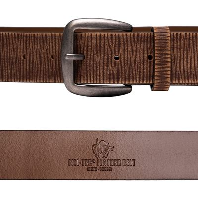 Ceinture en cuir VINTAGE MARRON MIL-TEC® 13171109 2