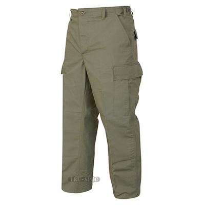 Pantalon BDU P/C rip-stop VERT