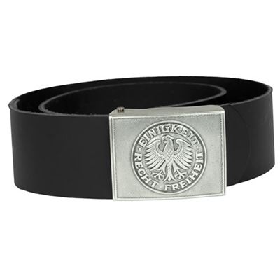 Ceinture en cuir BW avec boucle NOIRE neuve