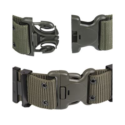 Ceinture US LC2 avec boucle UTX DURAFLEX® Cop-Lok® VERTE MIL-TEC® 13312001 2