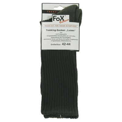 Chaussettes en tissu éponge FOX trekking LUSEN VERT FOX Outdoor 13313B 2