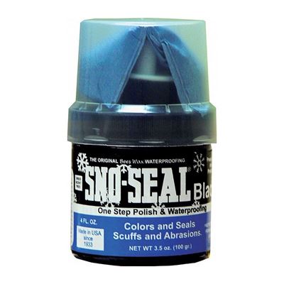 Cire d'abeille SNO-SEAL, pot de 100 g, NOIR