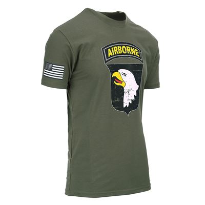 T-shirt 101st AIRBORNE VERT FOSTEX 133622 3