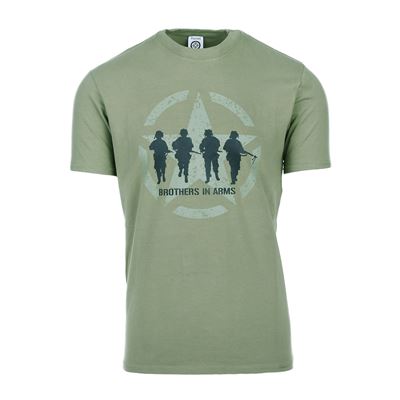 T-shirt BROTHERS IN ARMS à manches courtes VERT