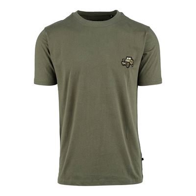T-shirt Willys MB Badge WWII UTILITY VEHICLE VERT FOSTEX 133650 2